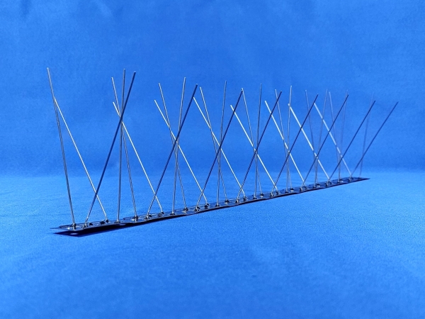 Pigeon spike SAFA PS 04-32, 4-row, 50 cm long, made of stainless steel